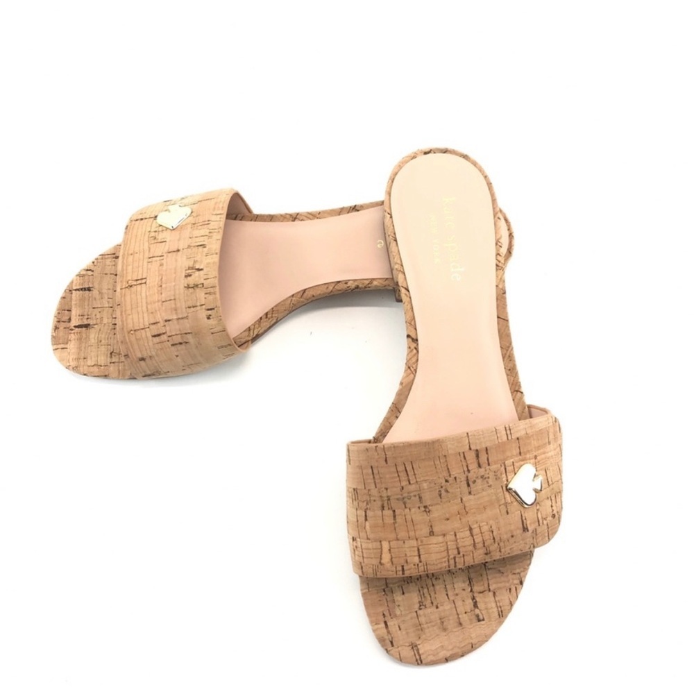 Kate Spade Farrow Cork Sandals - Picture 7 of 9